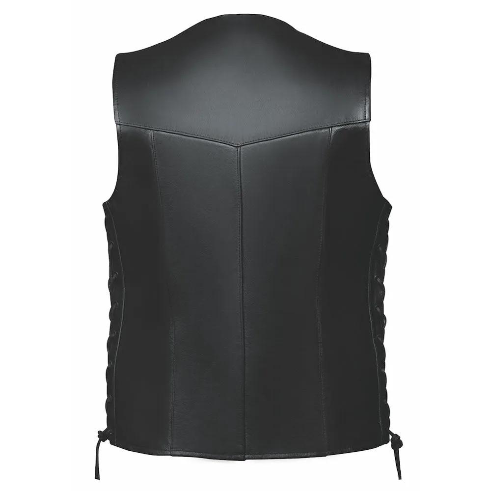 Bronco - Mens Premium Leather Vest