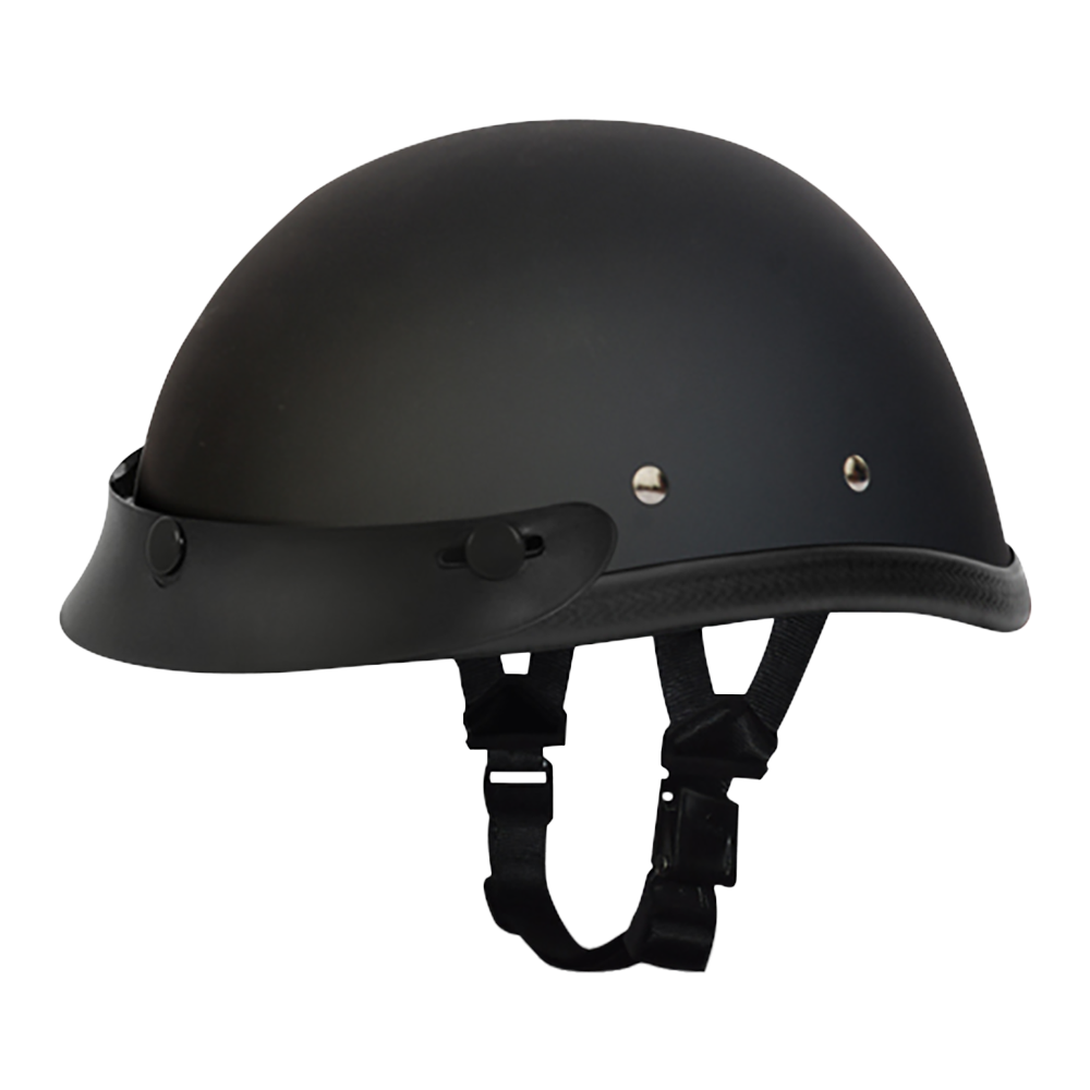 eagle novelty motorcycle helmet W/ Snaps- Dull Black Trek Bike Parts Substitutions Free Wall Radius:10 ft. Please note