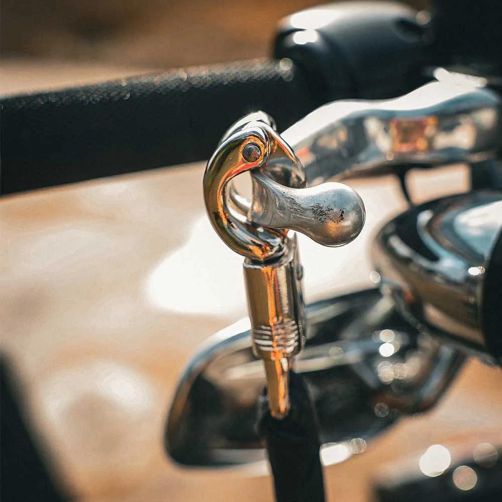 Black Green Biker Get Back Whips