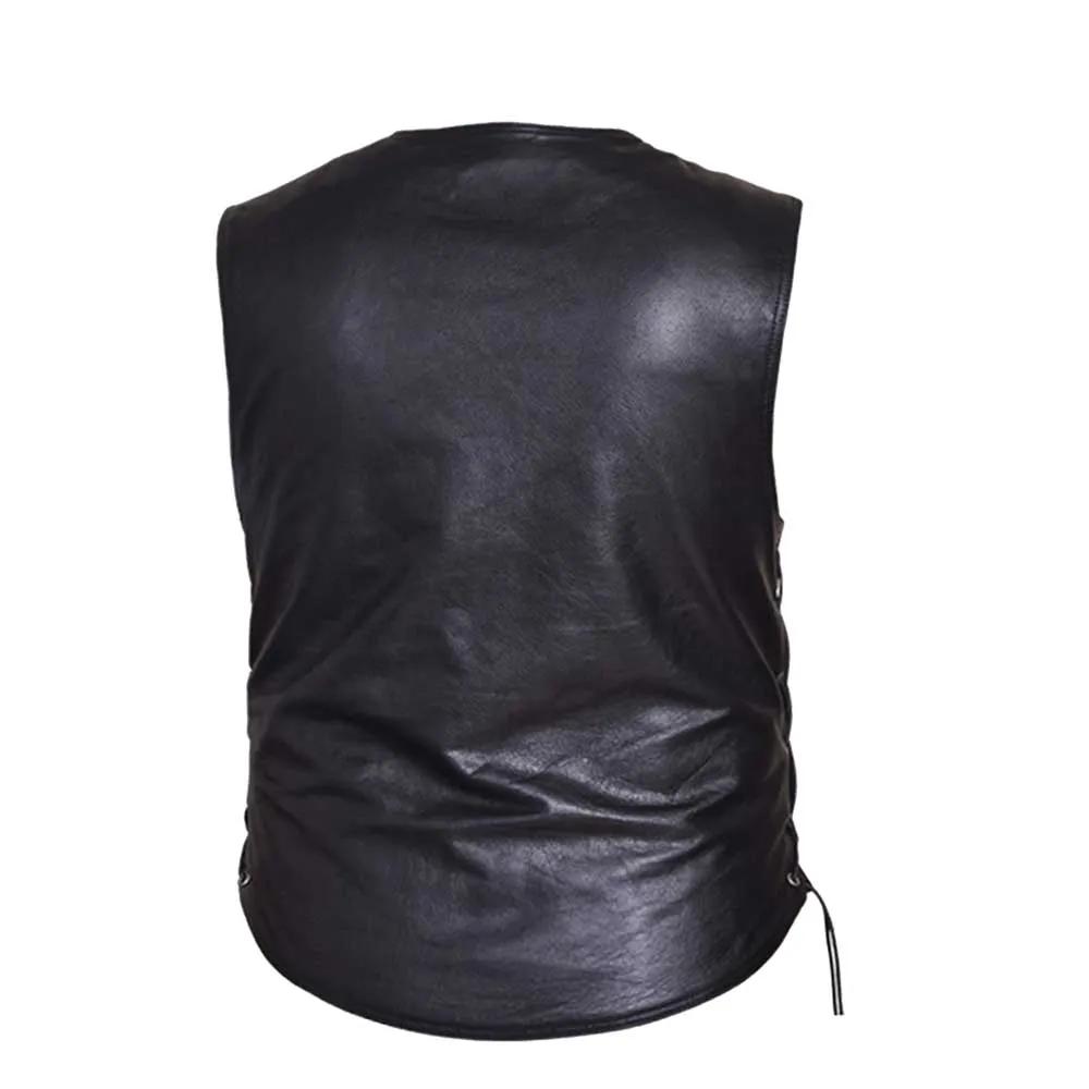 Longhorn - Mens Premium Leather Vest