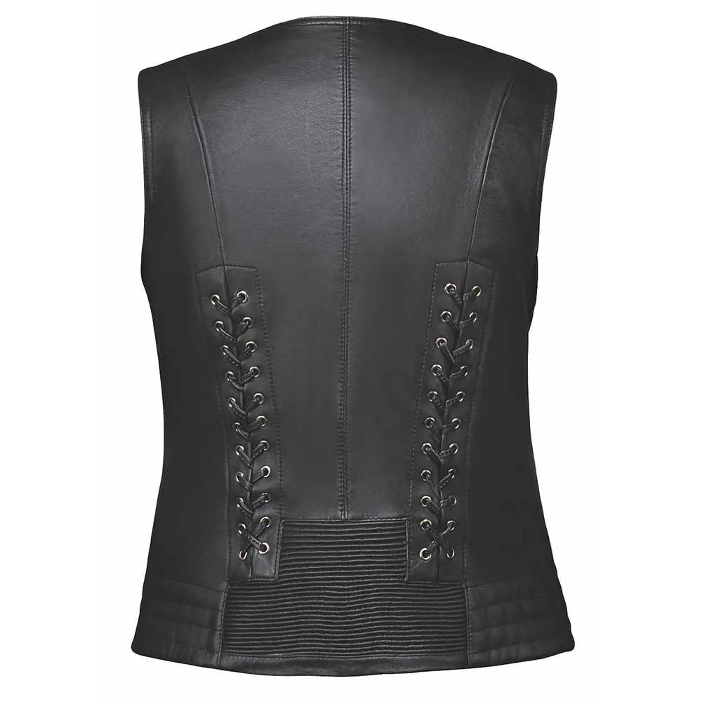 Lacy - Ladies Premium Leather Vest