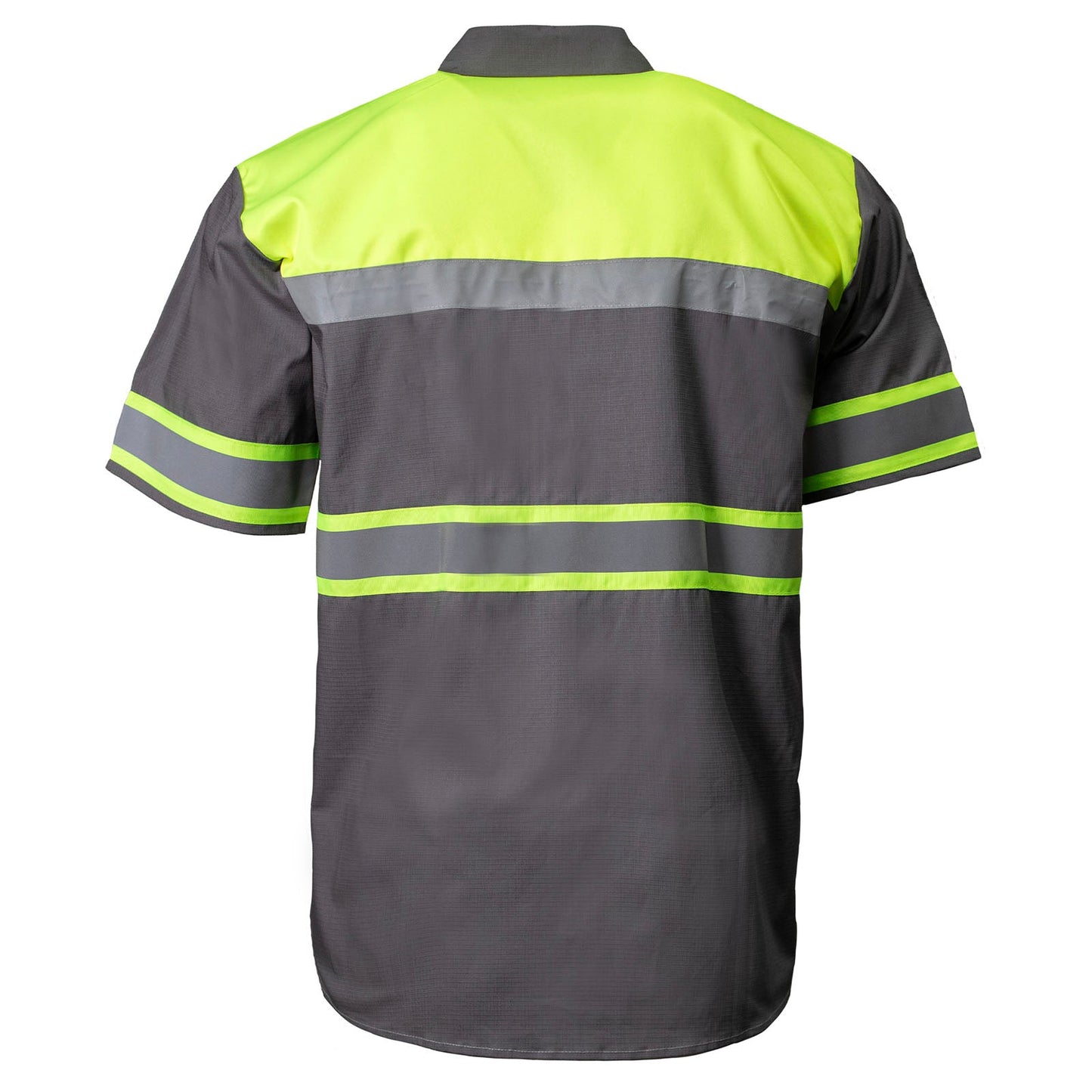 MMMCC Men’s Safeway Green/Grey Mechanic Rider Ready Shirt w/ Reflective Strip MDM11615