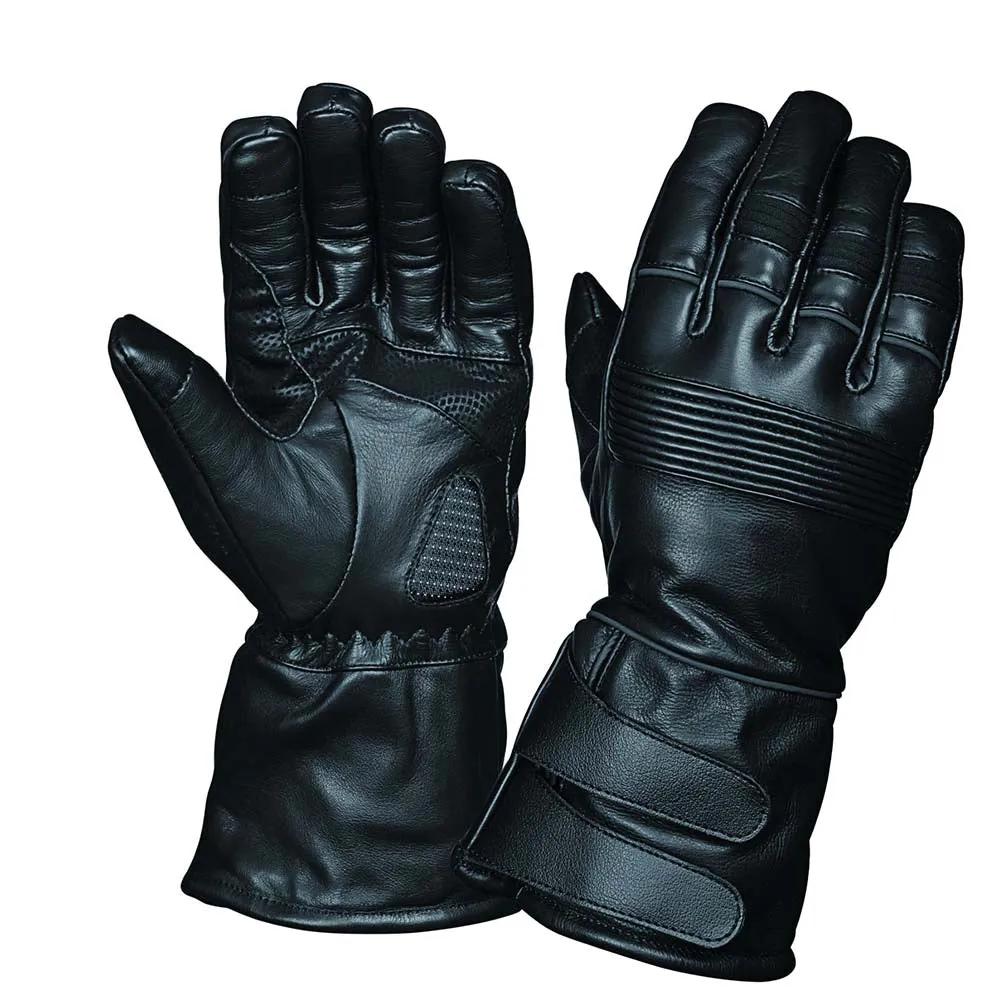 Mens Gauntlet Leather Gloves