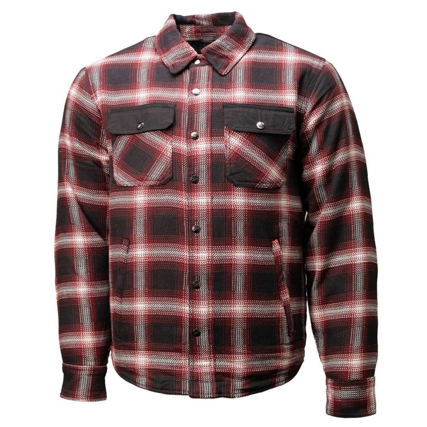 Milwaukee Leather MPM1637 Men's Plaid Mechanic Long Sleeve Flannel Biker Shirt