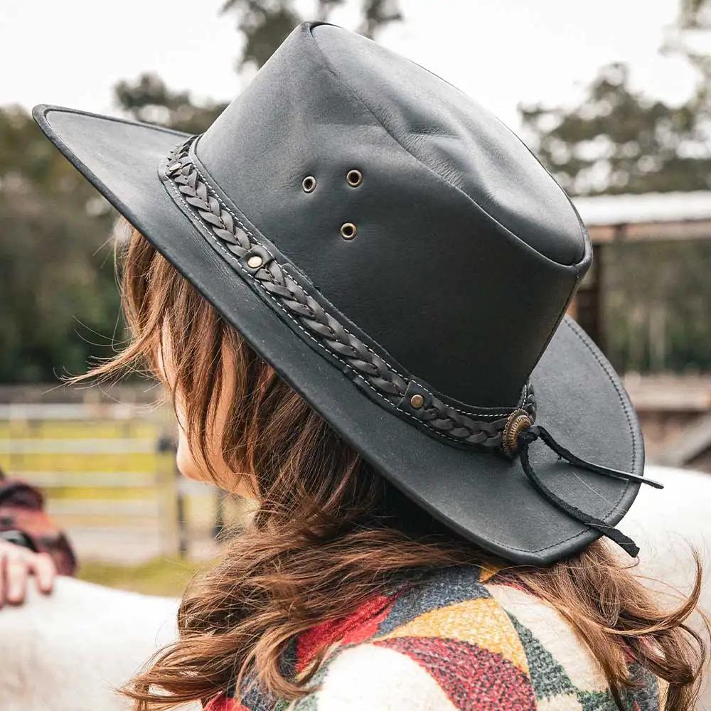 Outlands - Premium Leather Cowboy Hat