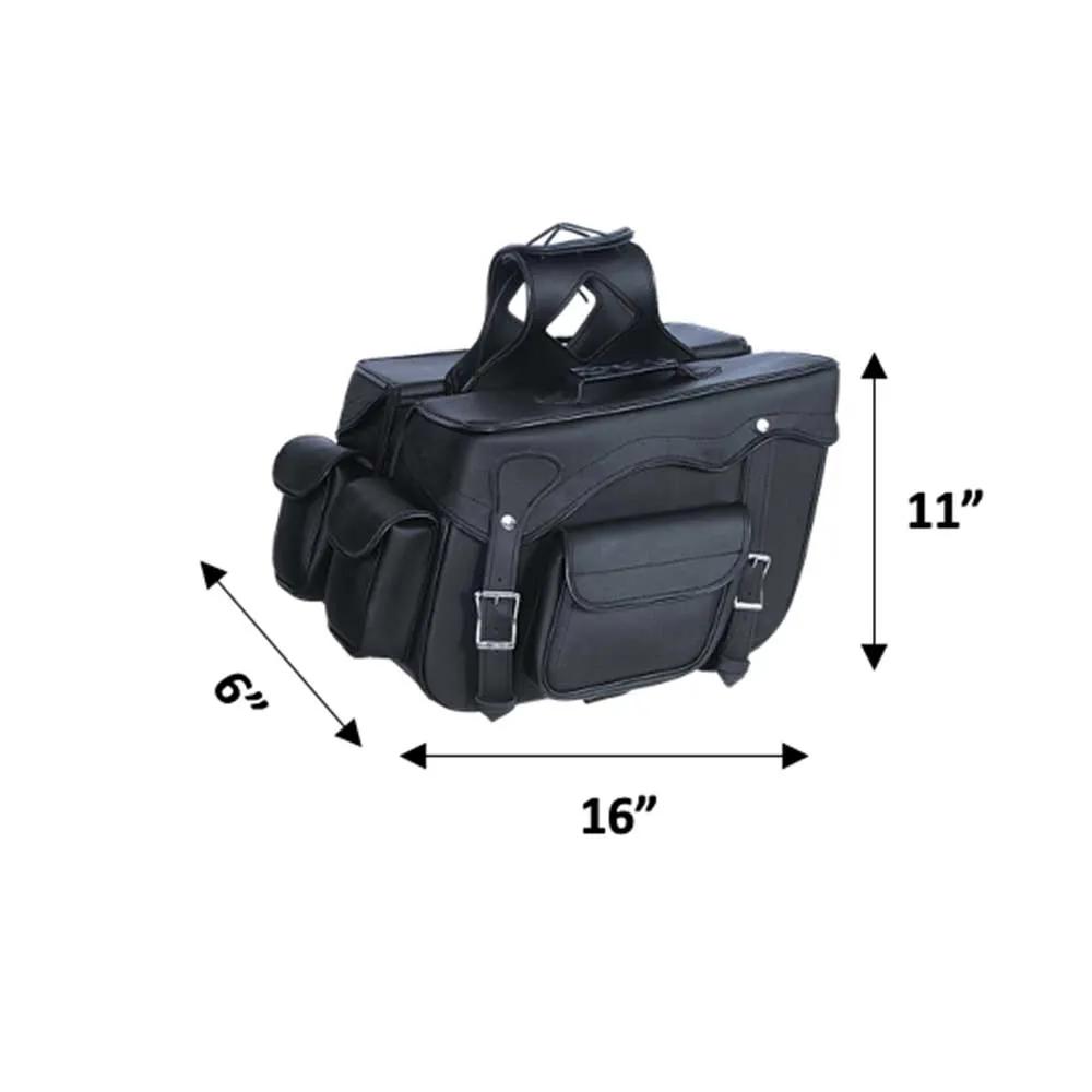 16" x 11" x 6 PVC Saddle Bag