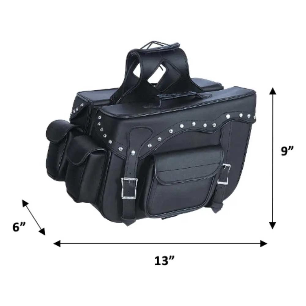 13" x 9" x 6 PVC Saddle Bag