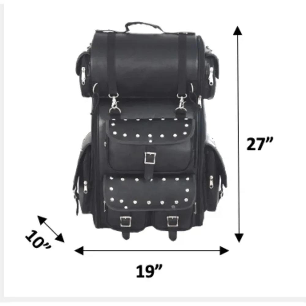 Black Nylon Touring Shelf - PVC Travel Bag