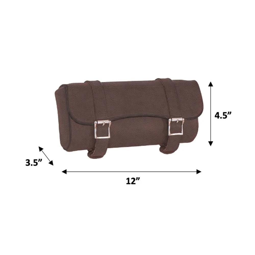 Brown- Leather Tool Bag