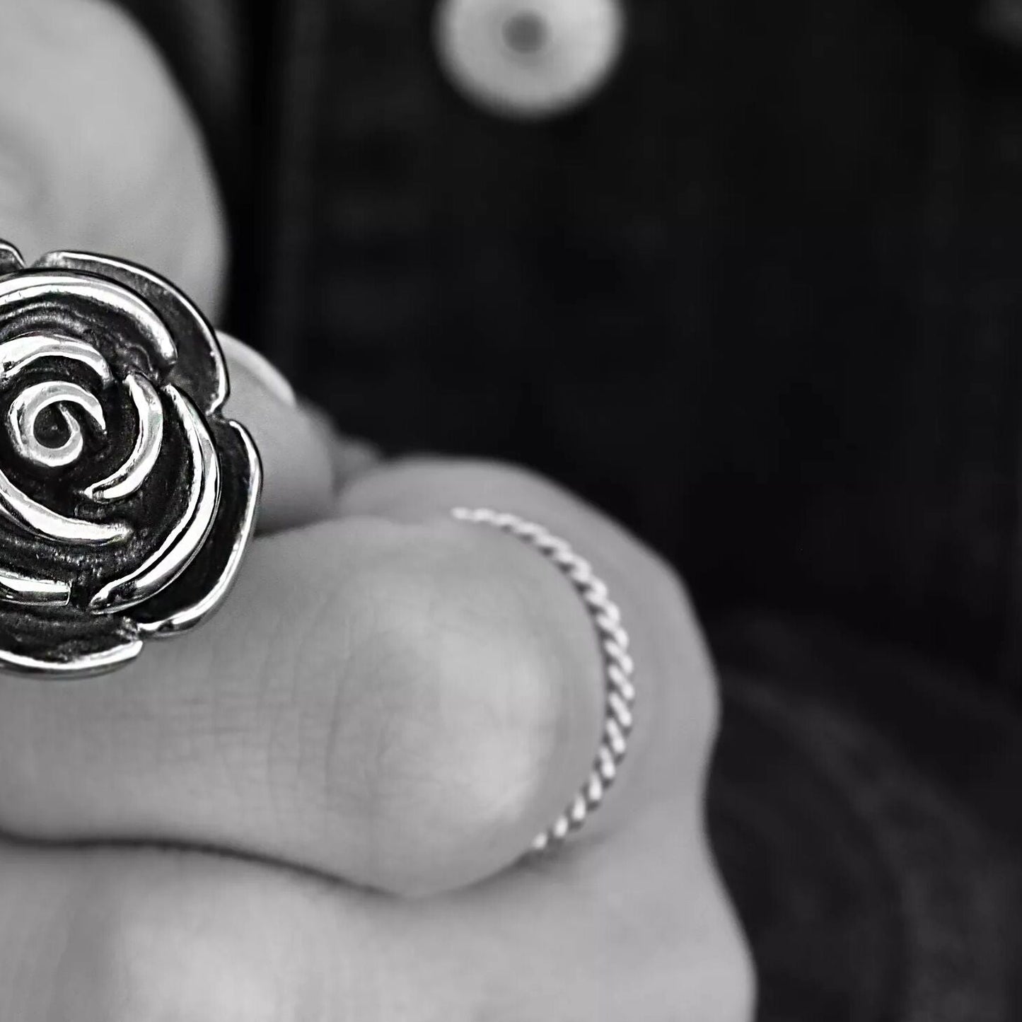 Women's Braided Stacking Ring