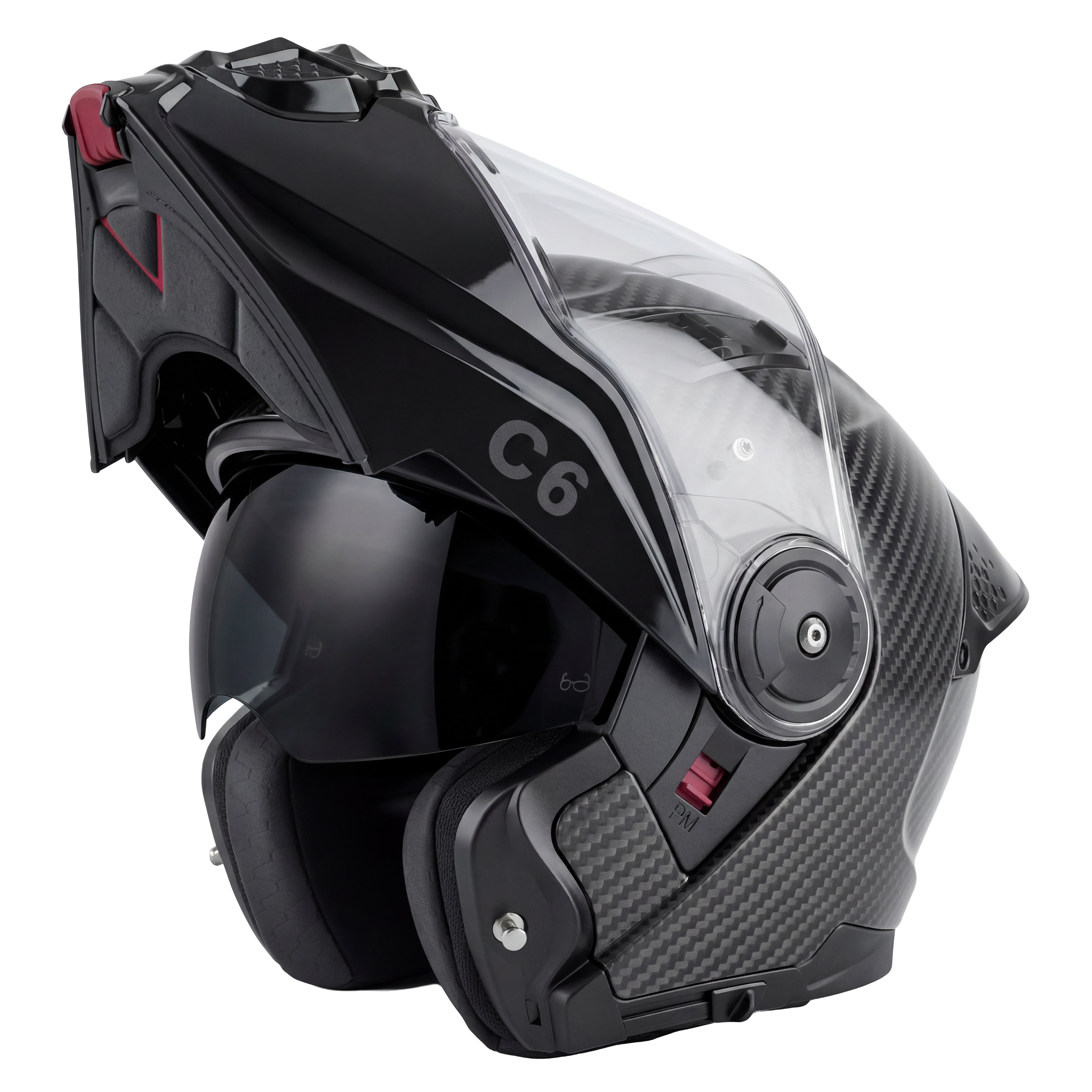 D.O.T. Daytona C6- Grey Carbon Fiber XS