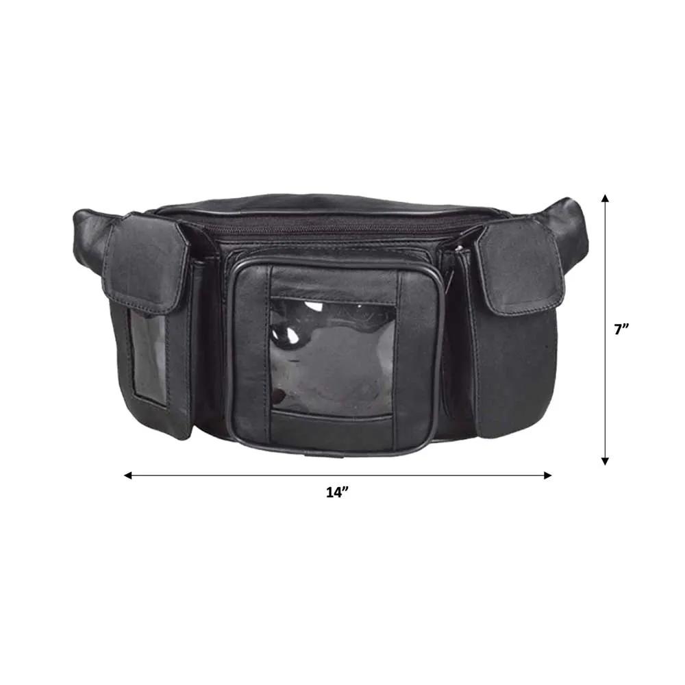 Waist Bag Men Zipper Pocket