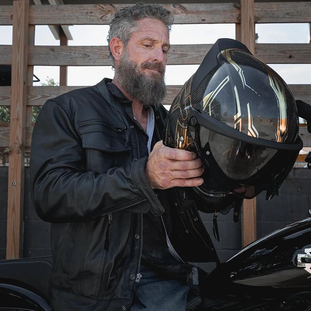 Dragon - Mens Premium Leather Jacket