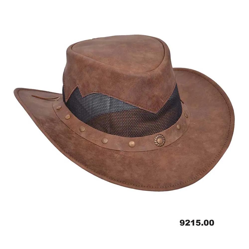 Montana - Mens Premium Leather Cowboy Hat