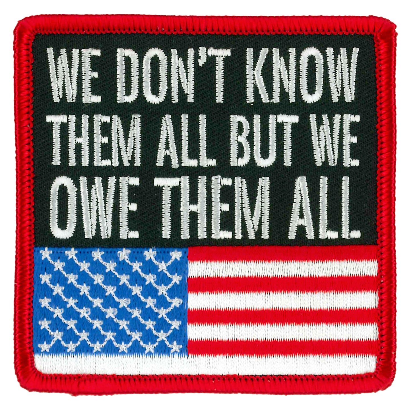 Hot Leathers We Owe Them All Patch