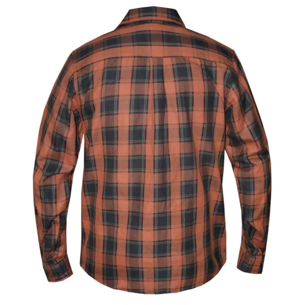 Copper - Mens Black & Brown Armored Flannel