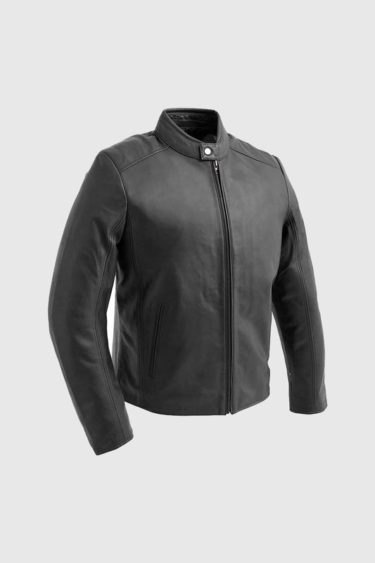 Blake Men's Fashion Leather Jacket Black (POS) Men's Leather Jacket Whet Blu NYC S BLACK 