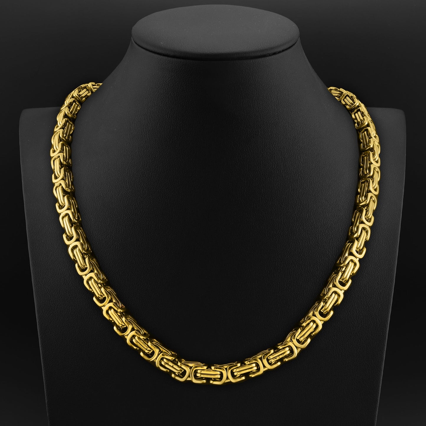 Gold Byzantine Chain Necklace