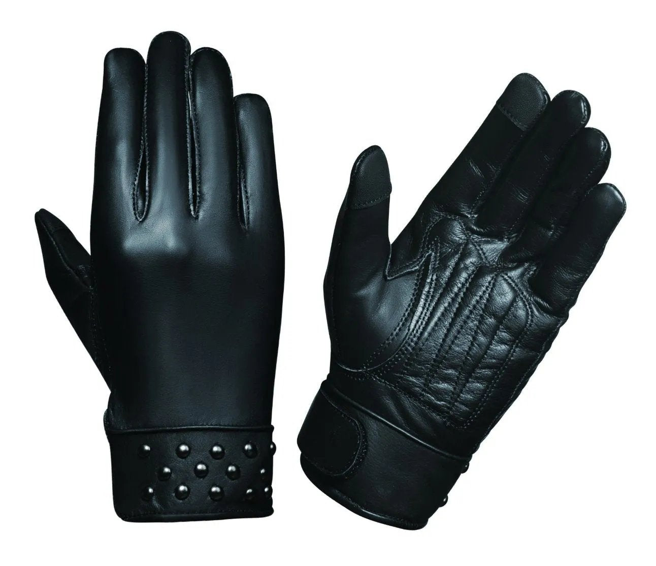 Ladies Motorcycle Full Finger Gloves