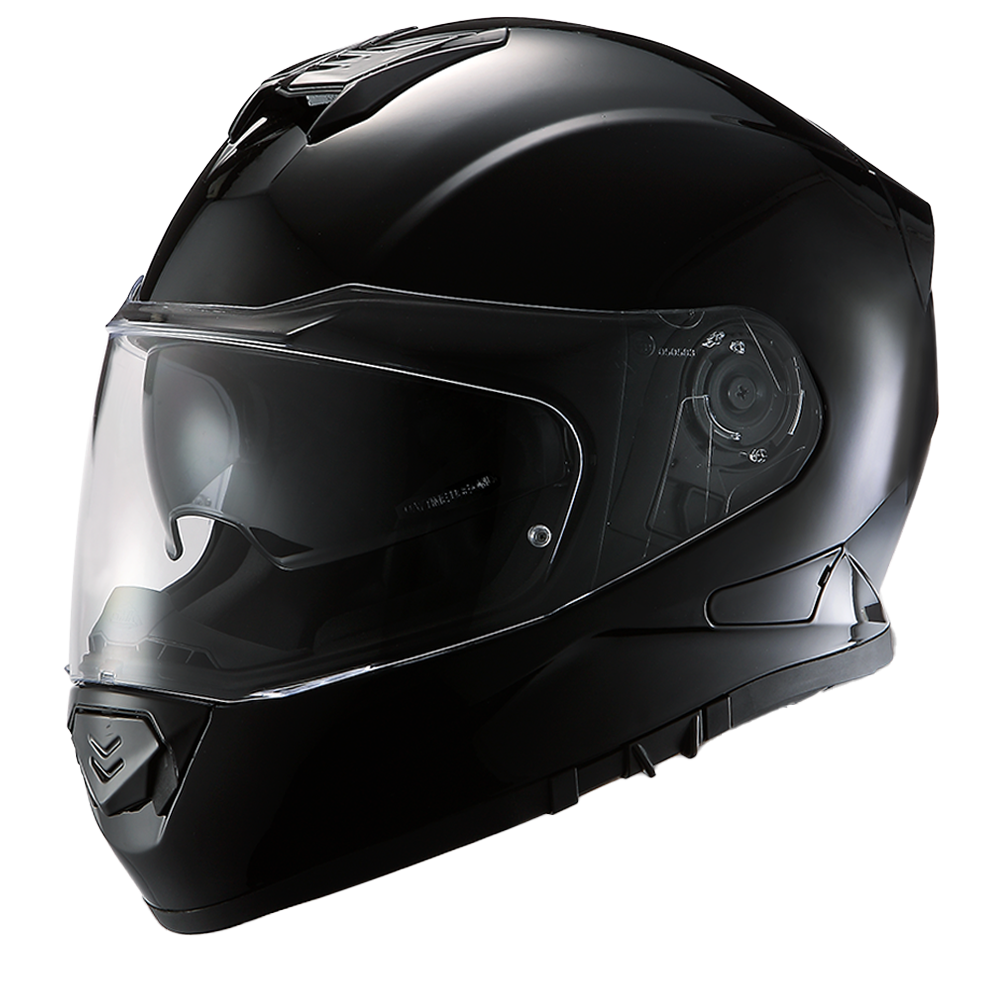 bike helmet extreme Daytona Detour Full Face Motorcycle Helmet - Dual Visor - Hi-Gloss Black