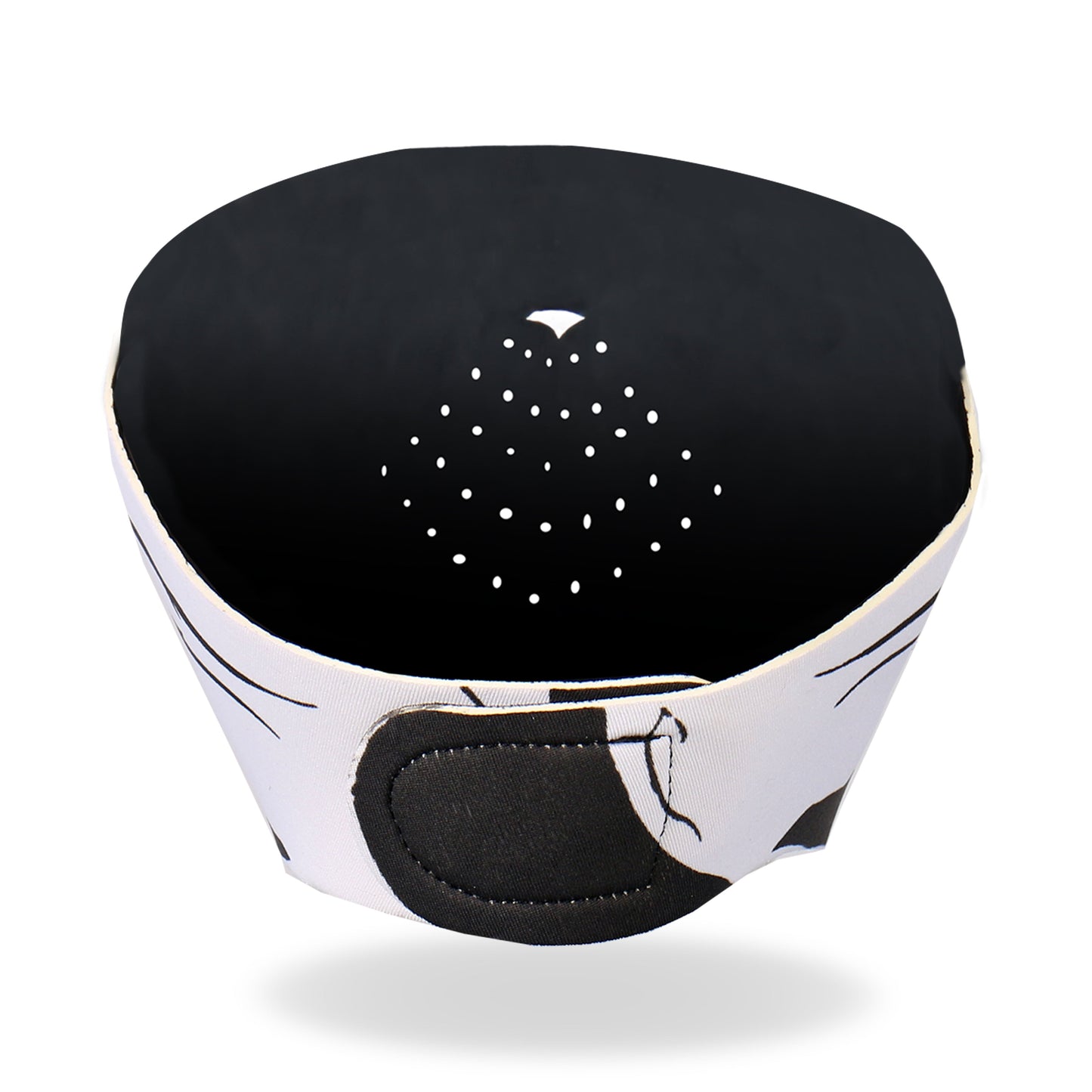 Hot Leathers FMB1002 Neoprene Skull 1/2 Face Mask