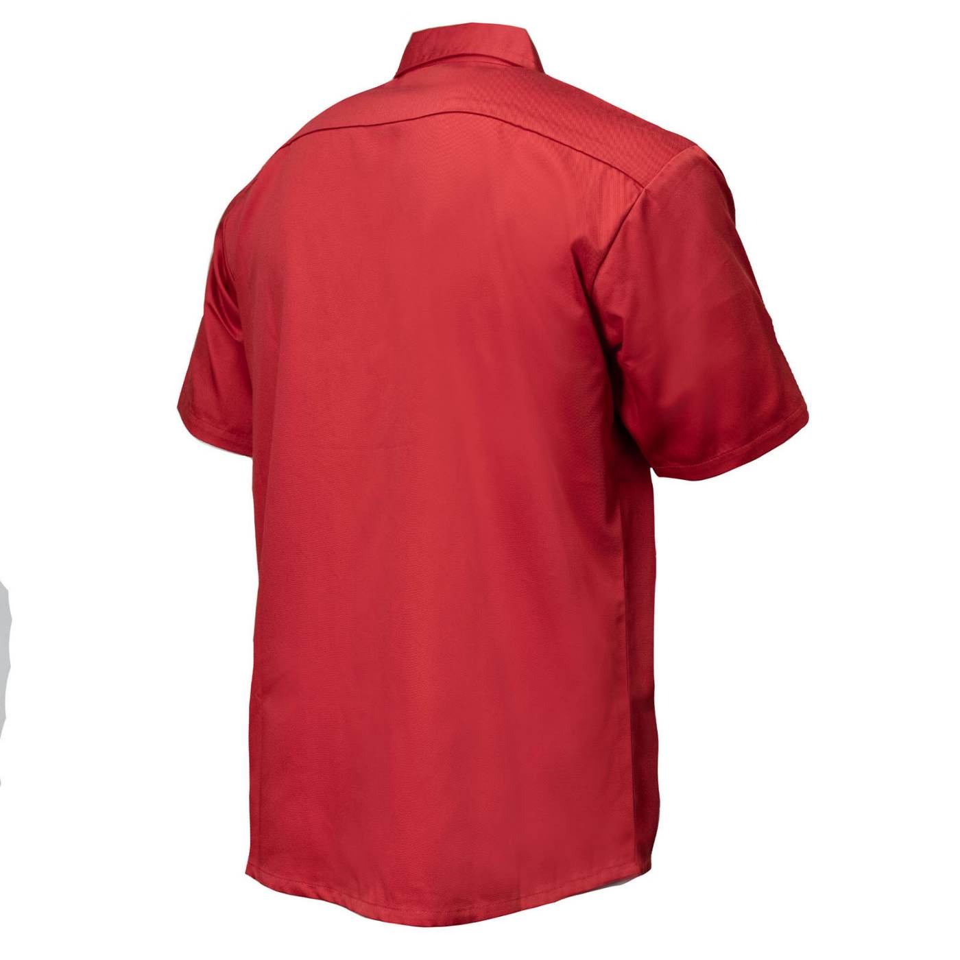 MMCC Men's Super Duty Red Mechanic Shirt - Microfiber Panel - MDM11663