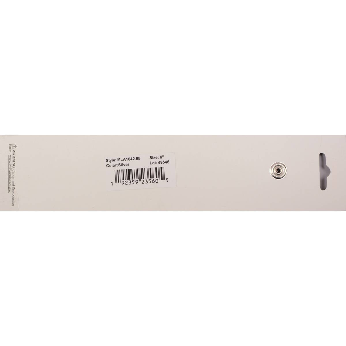 Milwaukee Leather American Flag Medallion Vest Extender - Double Chrome Chains Genuine Leather 8.5" Extension MLA1042-Single