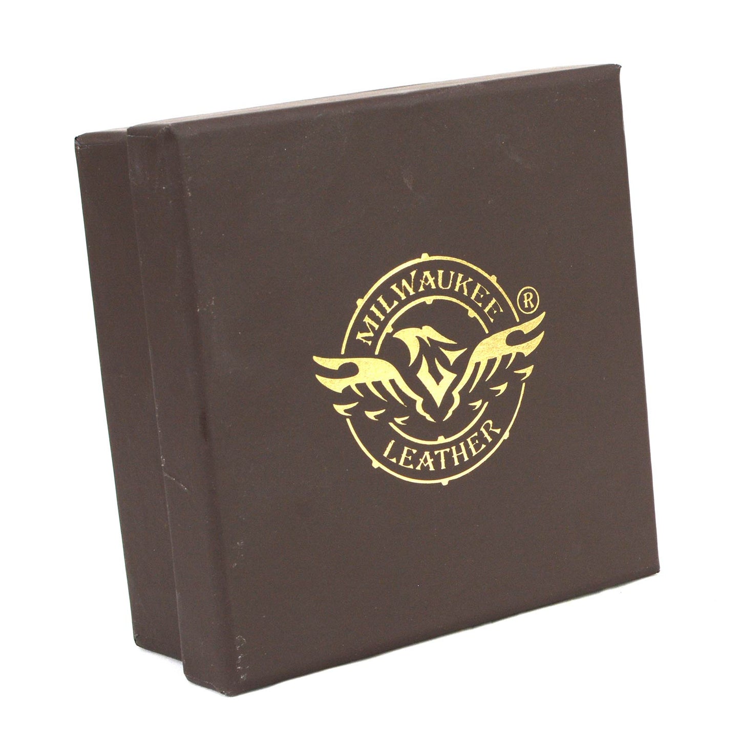 Milwaukee Leather MP7107 Men's 5 Cent Buffalo Coin - Brown Leather Belt w/ Interchangeable Buckle - 1.5 inches Wide