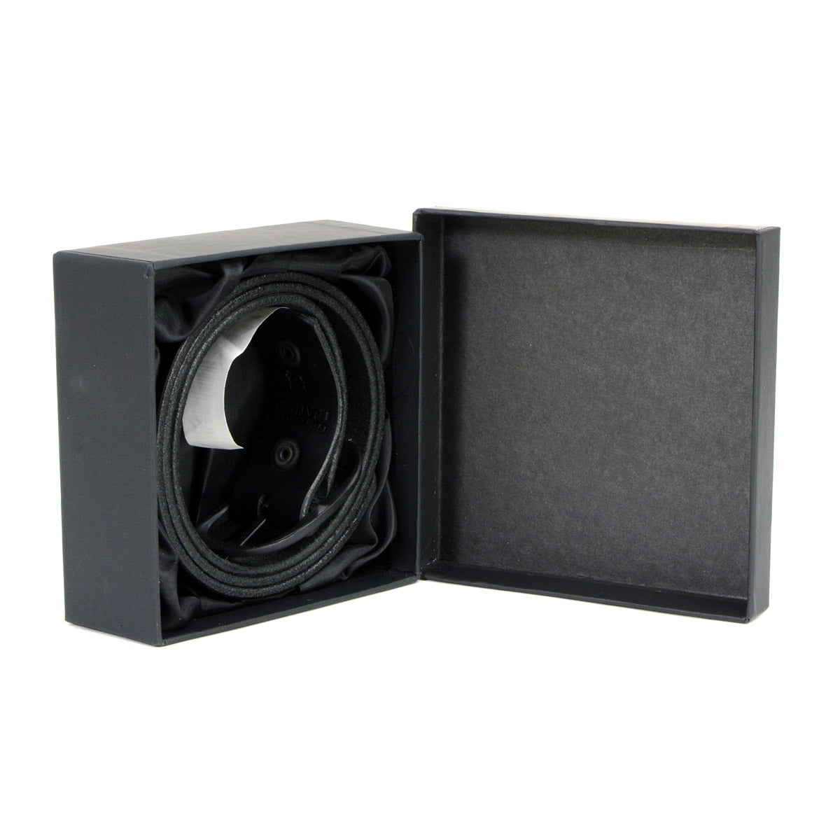 Milwaukee Leather MP7110 Men's F* Around - Find Out Black Leather Belt w/ Interchangeable Buckle - 1.5 inches Wide