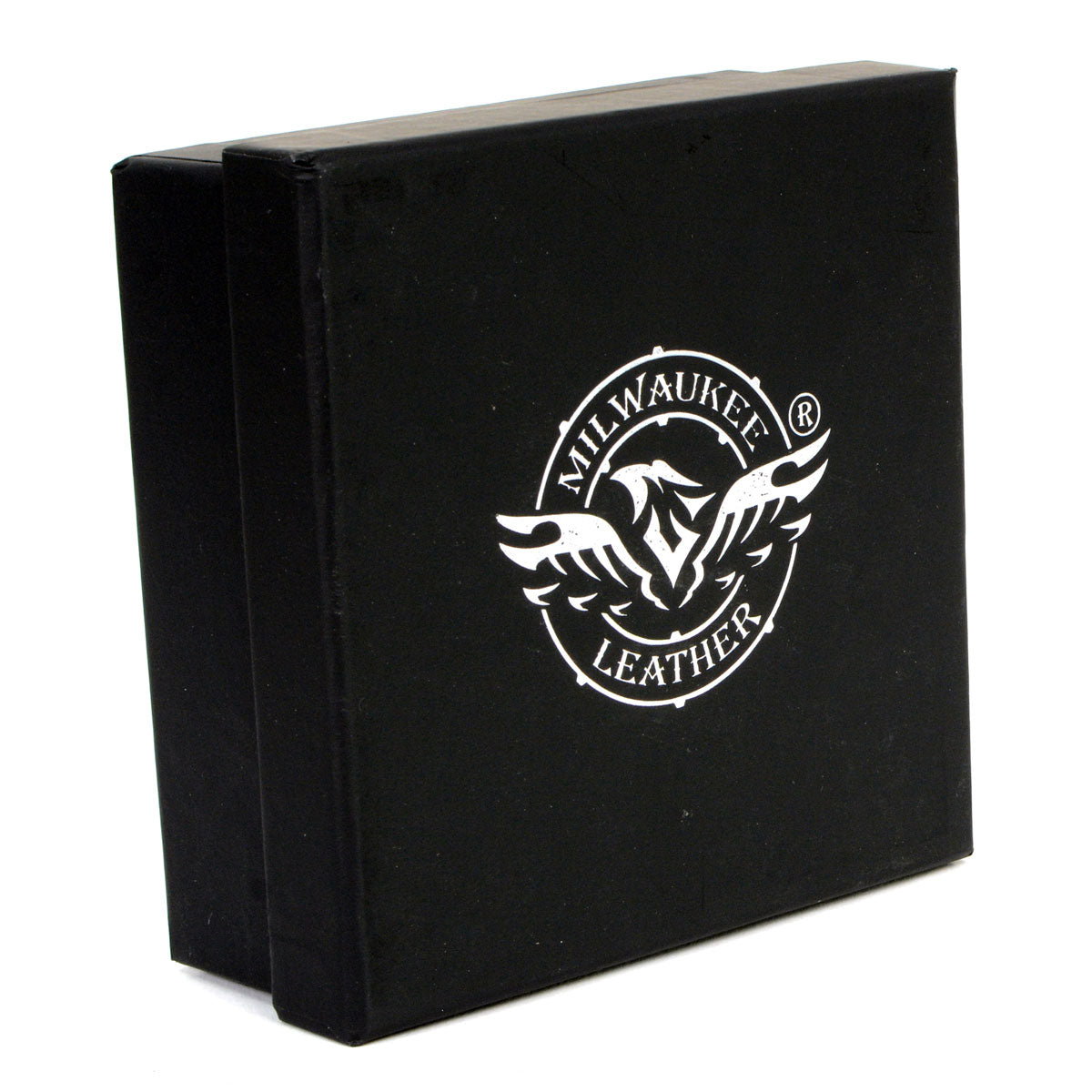 Milwaukee Leather MP7112 Men's We The People Black Leather Belt w/ Interchangeable Buckle - 1.5 inches Wide