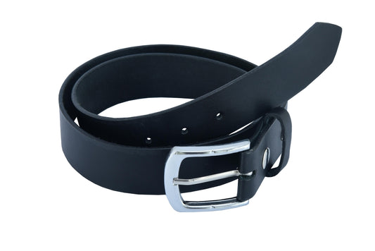 BLT2013 The Iconic Black Genuine Leather Belt