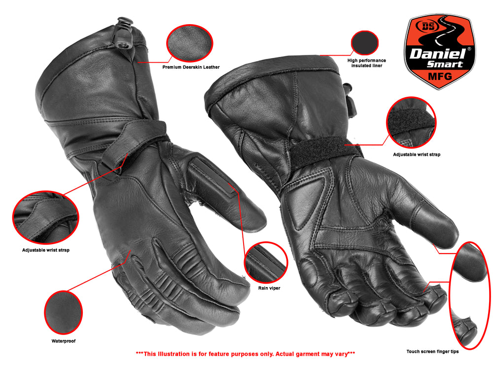 DS28 High Performance Deer Skin Insulated Cruiser Glove
