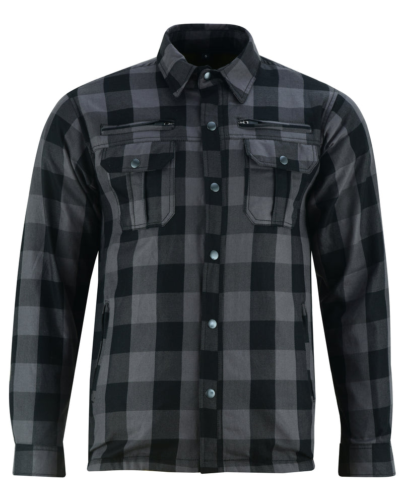 DS4670 Armored Flannel Shirt - Gray