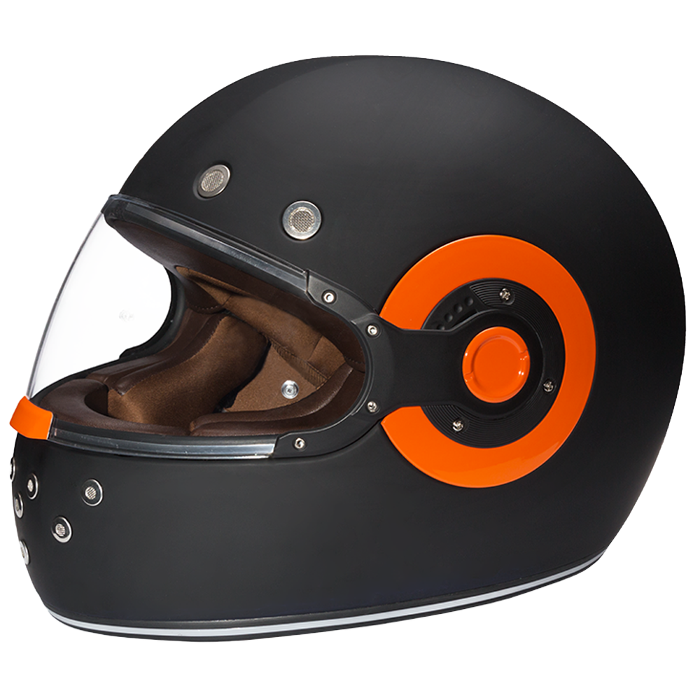 dot retro motorcycle helmets DOT Daytona Retro Full Face Motorcycle Helmet: Vintage Style for Men, – Extreme Biker Leather