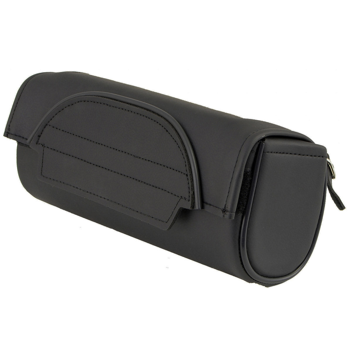 Milwaukee Leather SH621 Black PVC Motorcycle Tool Bag with Self FastenerClosure
