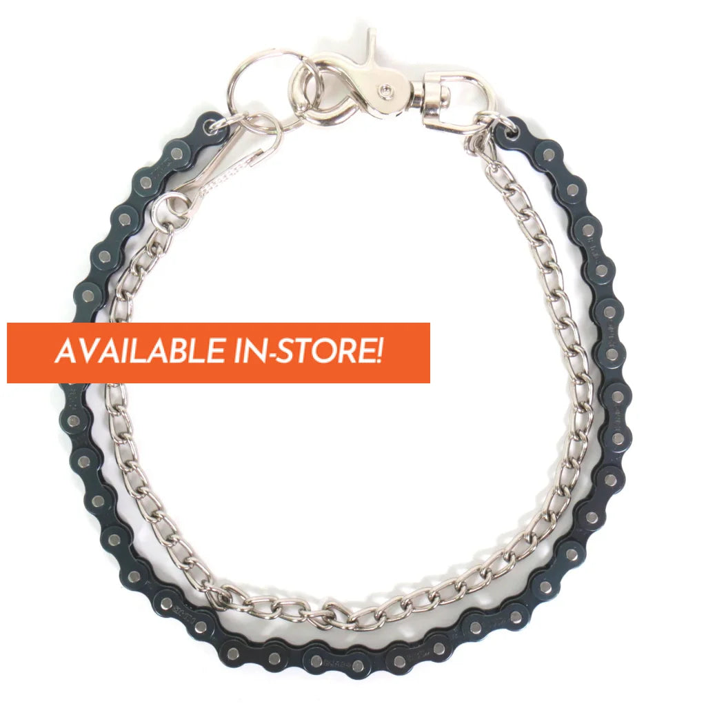 18 Wallet Chain CWA1039 Wallet Chain Double Bike Link Hot Leathers