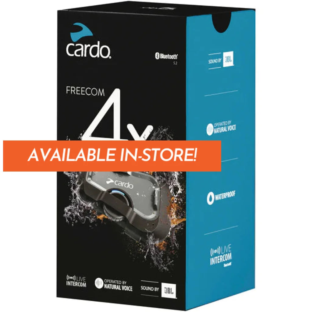 Cardo Freecom 4X Headset – Extreme Biker Leather Cardo Freecom 4X Headset – Extreme Biker Leather