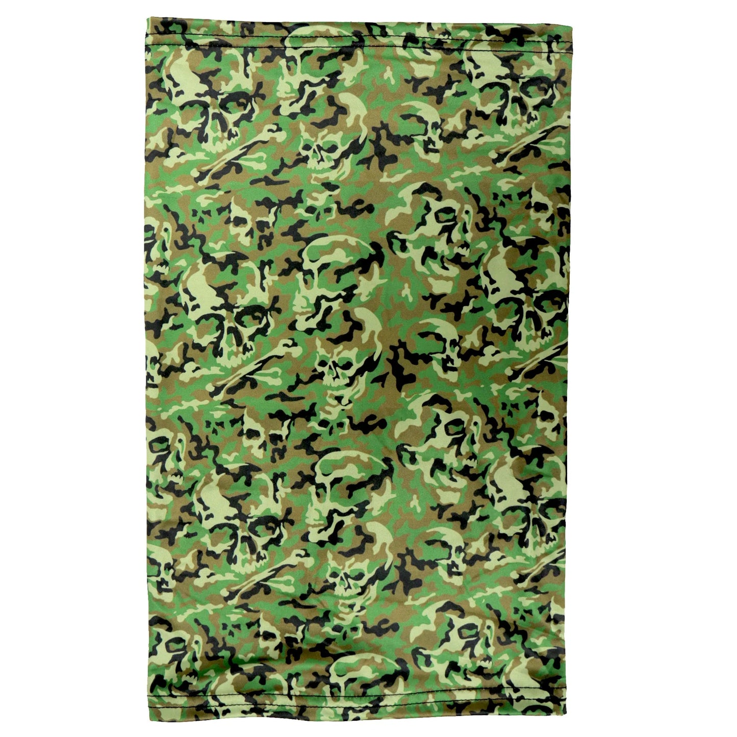 Polyester Neck Gaiter - Camo Skull HWN2011 | Hot Leathers