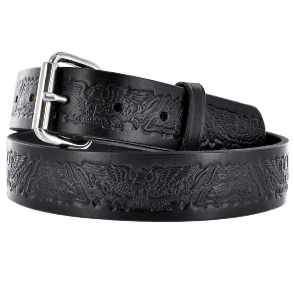 Pb535 P&B Harness Eagle Print 1 1/2 Wide Belt