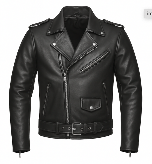 Brando - Men's Motorcycle Leather Jacket