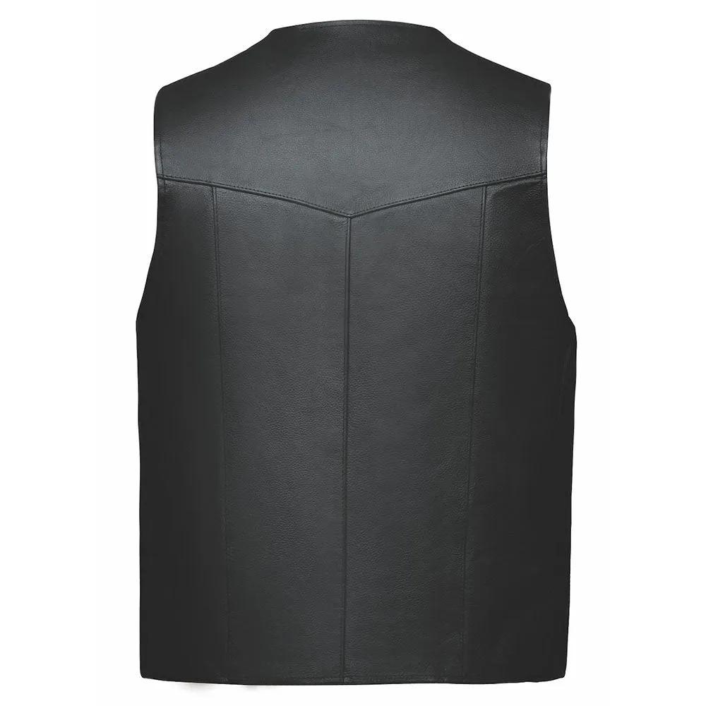 Cattleman - Mens Premium Leather Vest