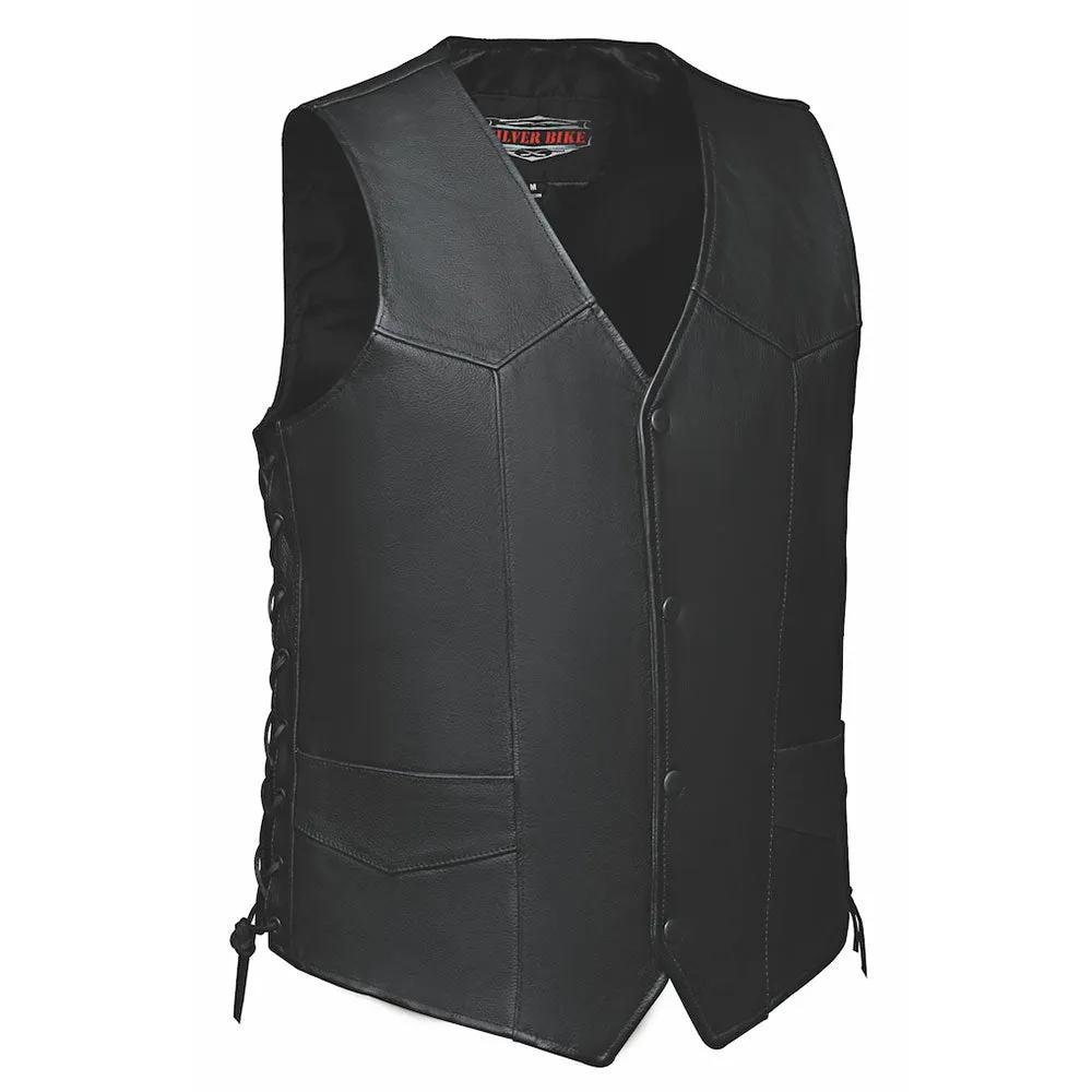 Bronco - Mens Premium Leather Vest