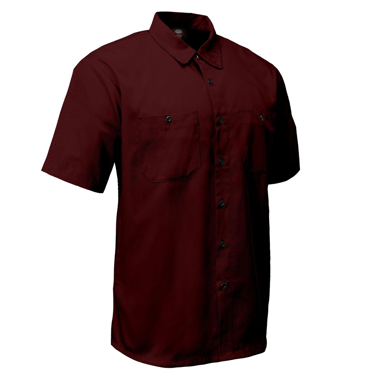 MMCC Men's Super Duty Burgundy Mechanic Shirt - Microfiber Panel - MDM11666