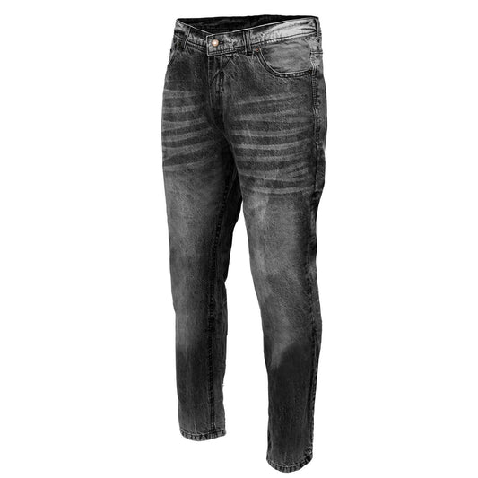 Milwaukee Leather MDM5000 Men's City Limit Black CE Armored Motorcycle Riding Denim Jeans Pants Reinforced w/ Aramid Fibers