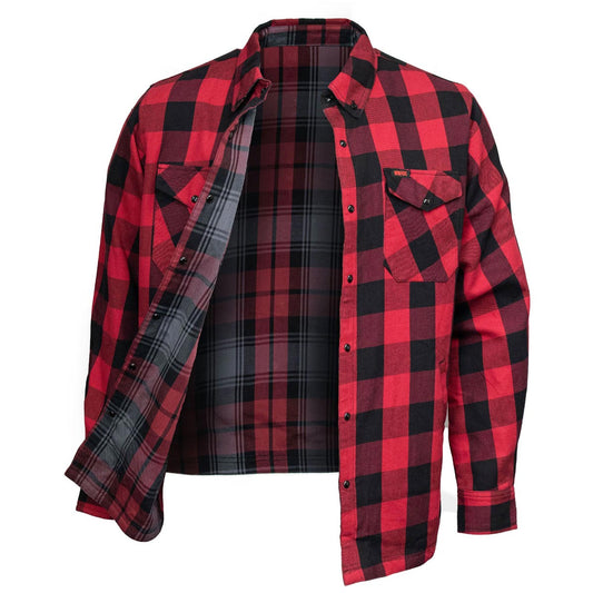 MMCC Men's Ricochet Cotton Reversible Flannel Shirt - MNG11803