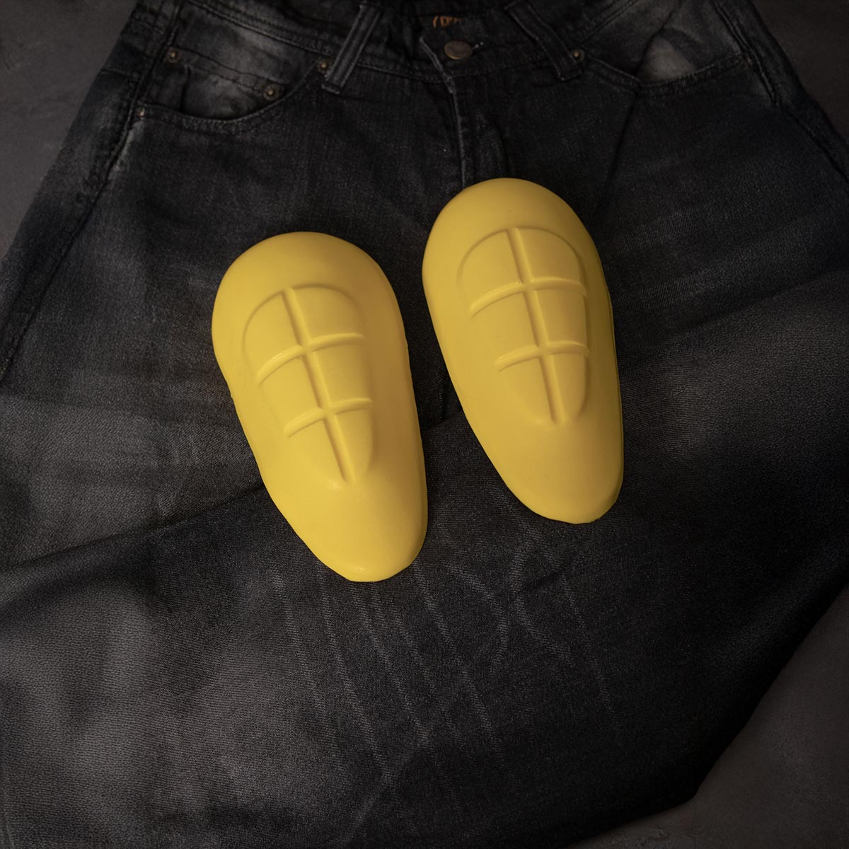 Milwaukee Leather MP7913 CE-Approved Motorcycle Armor for Hip Pockets - Riding Pants with Insert Pockets