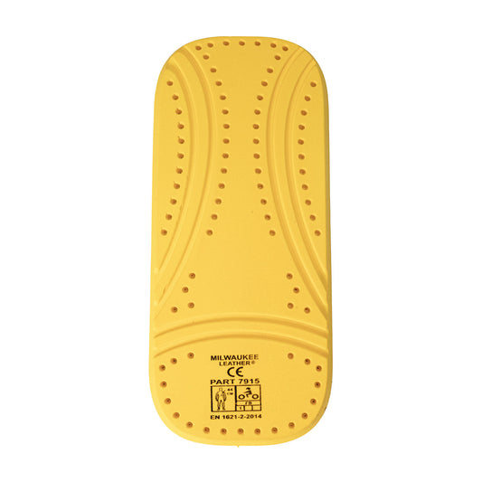 Milwaukee Leather MP7915 | 1PC CE Approved Back Armor for Motorcycle Armored Flannels or Jackets - Spine Protector