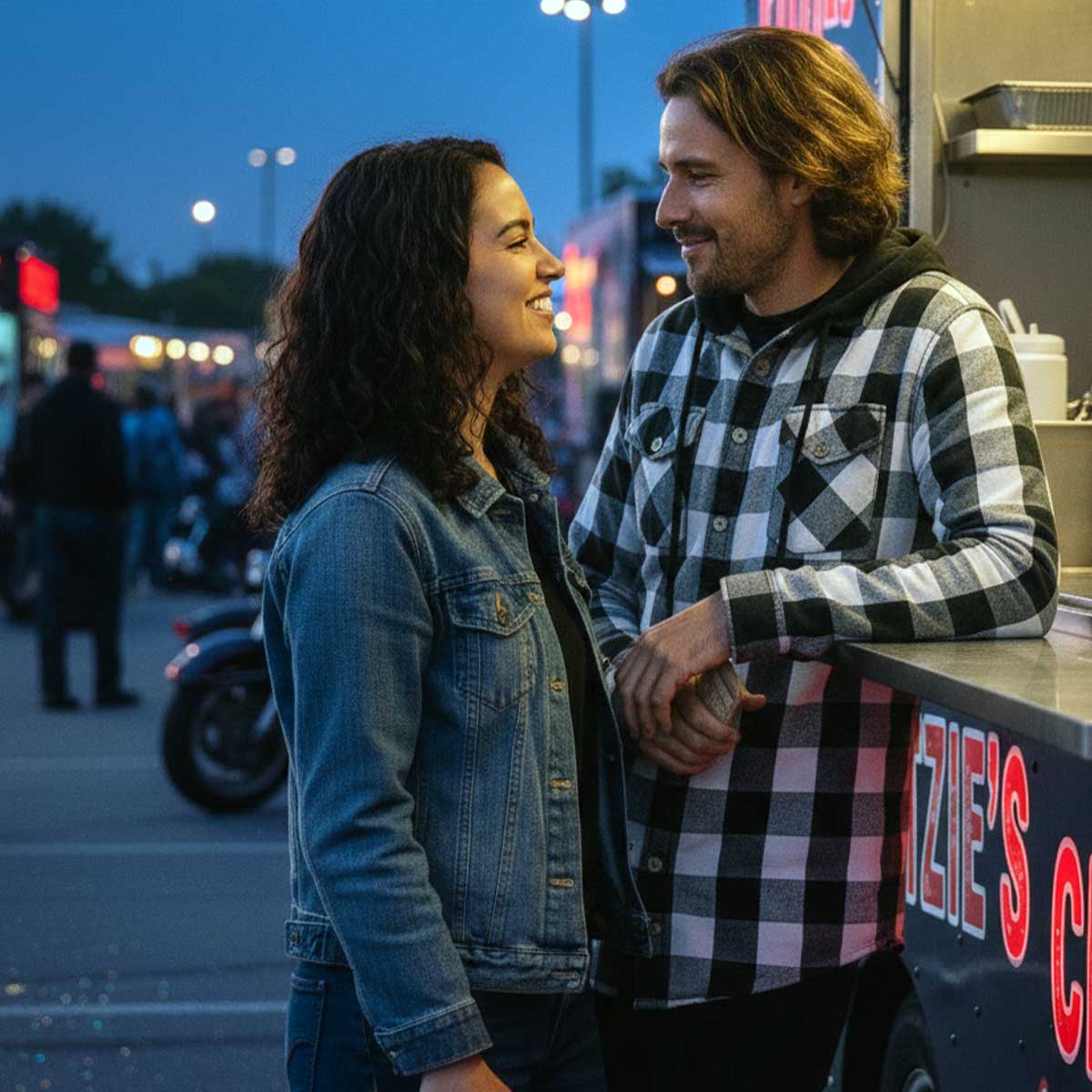 Milwaukee Leather Men’s Othello Black & White Plaid Hooded Riding Shirt w/ CE Armor & Aramid Fiber Panels - MPM1629