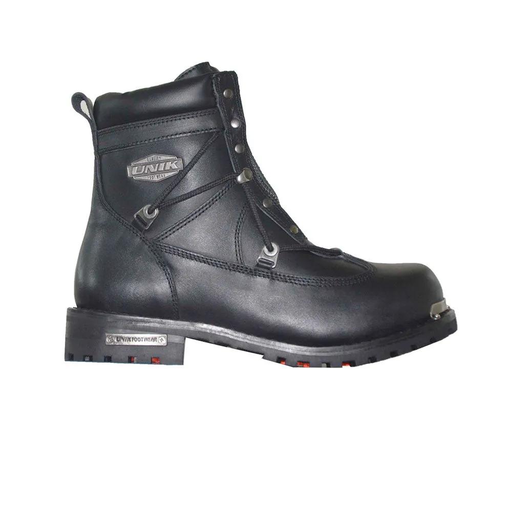 Warpath - Mens Motorcycle Biker Leather Boots
