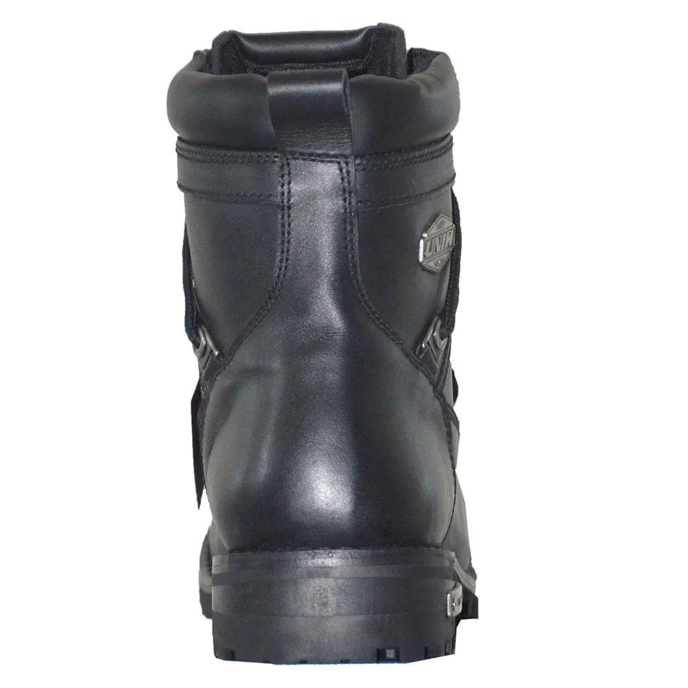 Warpath - Mens Motorcycle Biker Leather Boots